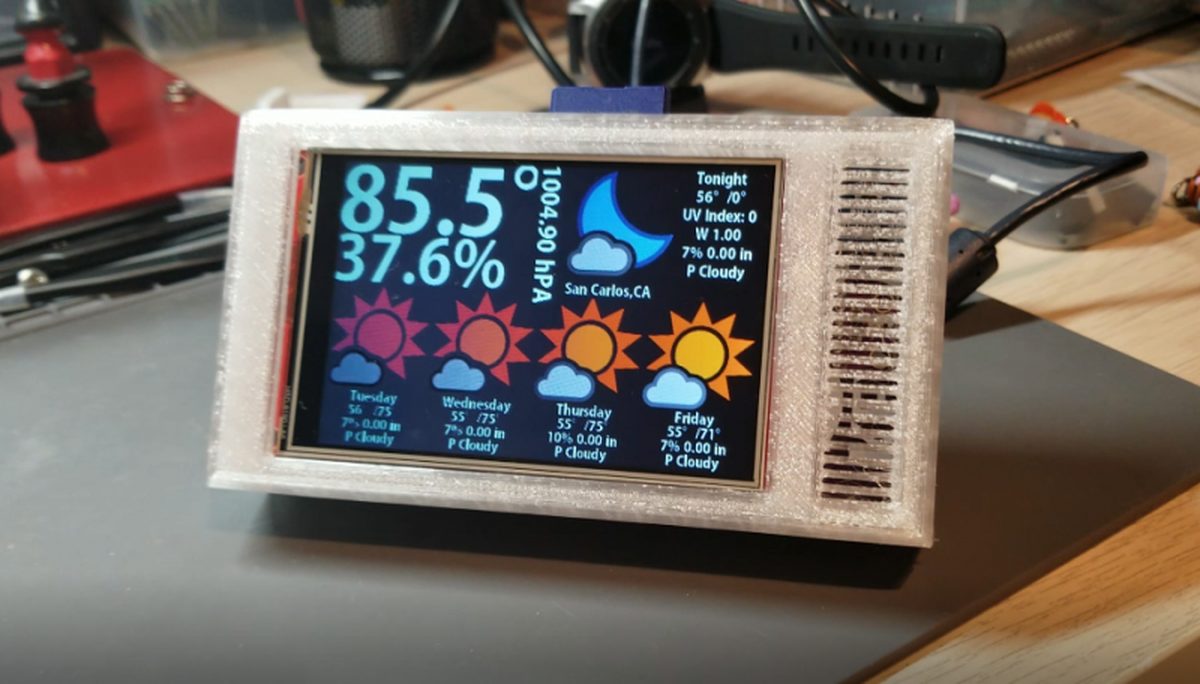 Amefuriko mini weather monitor
